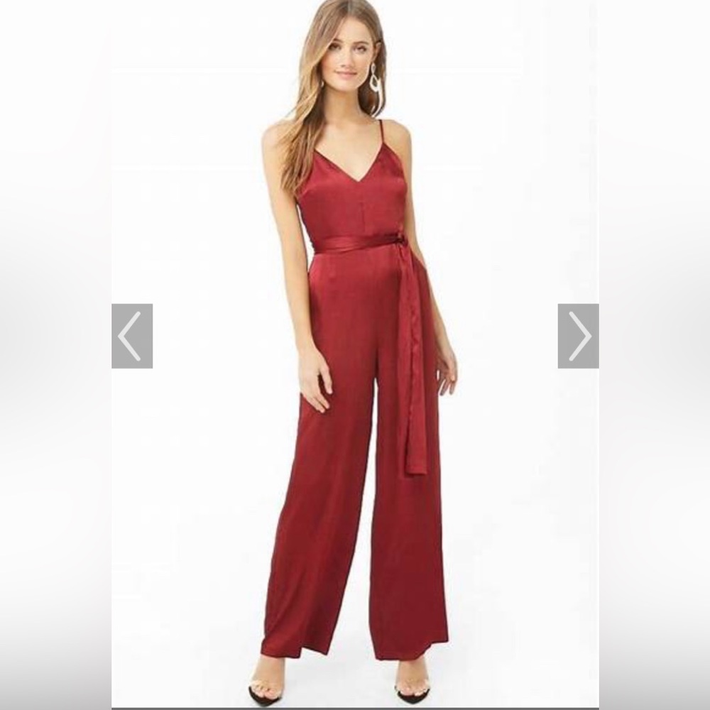 Satin Cami Jumpsuit